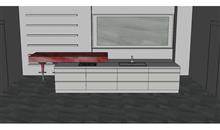 עיצוב מטבח דגם גל מטבחי יגל